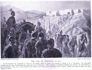 Der Fall von Numantia 133 v. Chr.