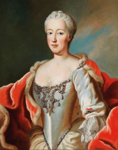Herzogin Maria Anna Josepha von Bayern 1734-1776, Markgräfin von Baden-Baden von George Desmarées