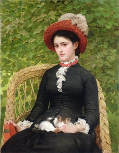 Lucy, Tochter von Charles Andrew von George Dunlop Leslie