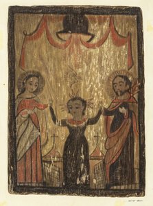 Retablo - Die Heilige Familie, ca. 1938 von George E. Rhone