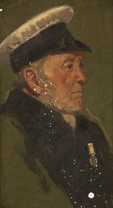 Porträt von W. Lavington, R.N. von George Edmund Butler