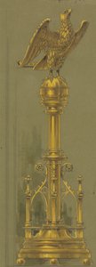 Entwürfe ausgeführt für Jones und Willis, Metall- und Holzarbeiter und Kirchenmöbelhersteller aus Birmingham und London