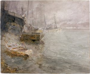 North Shields Fischkai von George Edward Horton