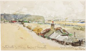 Auf den Bents, South Shields, Blick nach Tynemouth von George Edward Horton