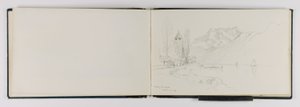 (Skizzenbuch) Vevey La Tour von George Elbert Burr