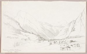Von unserem Hotel, Cortina