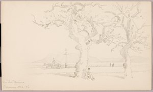 An der Marina, Palermo von George Elbert Burr