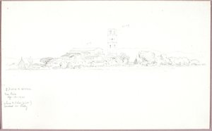 San Piero a Grado, nahe Pisa von George Elbert Burr