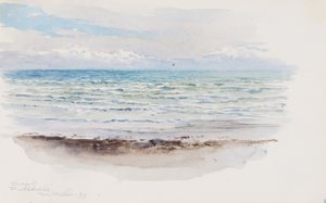 Küste bei Pwllheli, N. Wales, 1899 von George Elbert Burr