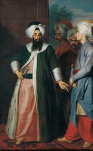 Mustapha Aga und sein Gefolge, 1730er Jahre