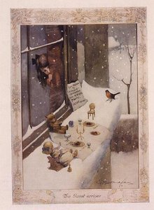 Der Gast kommt an, aus "The Graphic Christmas Number"
