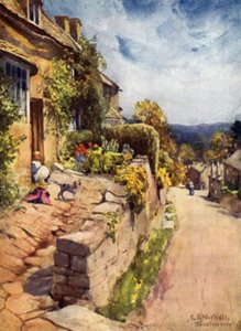 Bourton on the Hill von George Franck Nicholls