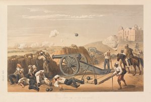 Schwerer Tag in den Batterien?, 1857