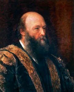 Porträt von Robert Arthur Talbot Gascoyne-Cecil, Dritter Marquess von Salisbury
