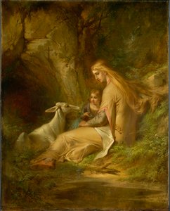 St. Genevieve von Brabant im Wald, 1860er Jahre