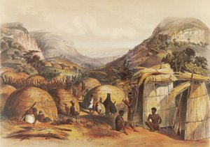 In Natal lebt eine bedeutende Bevölkerung von Zulus