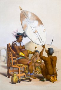 Umpanda der König der Amazulu, 1849