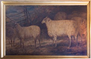 Die Verbesserung der South Down Schafrasse in Holkham, Norfolk, 1793-1807 von George Garrard