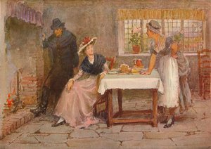 Langham Skizze: Schutz, um 1885 von George Goodwin Kilburne