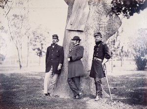 Generäle Hancock (1824-86), Smith und Newton, 1862 von George H. Houghton