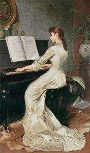 Ein Lied ohne Worte, 1880 von George Hamilton Barrable