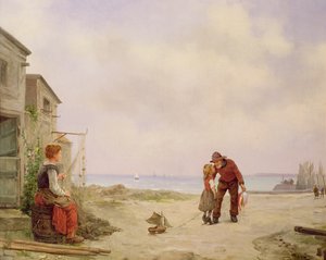 Die Rückkehr des Fischers von George Haquette