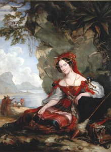 Lady Montague als Zigeunerin