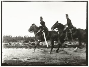 Gelbe Reiter der berittenen Artillerie von George Hendrik Breitner