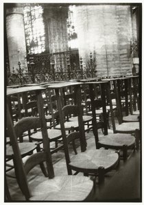 Kircheninterieur in Frankreich