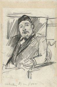 Porträt von Dr. van Hoorn von George Hendrik Breitner