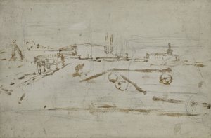 Am Rande einer Stadt von George Hendrik Breitner