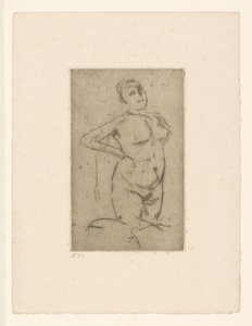 Weiblicher Akt von George Hendrik Breitner
