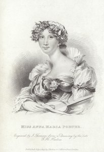 Anna Maria Porter, englische Dichterin und Romanautorin
