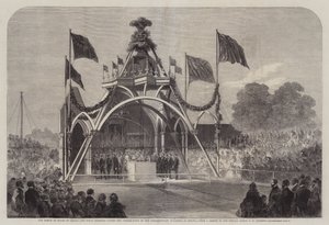 Der Prinz von Wales in Kanada, Seine Königliche Hoheit legt den Grundstein der Parlamentsgebäude in Ottawa