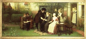 Andrew Marvell (1621-78) besucht seinen Freund John Milton (1608-74)
