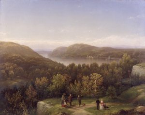 Hudson River Valley von Fort Putnam, West Point