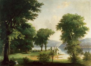 Ein Tag auf dem Hudson von George Henry Durrie