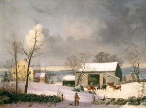 Winter auf dem Land