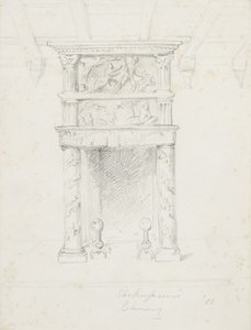 Shakespeares Kamin, 1866 von George Henry Hall