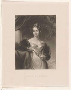 Porträt von Maria Anne Ashley von George Henry Phillips