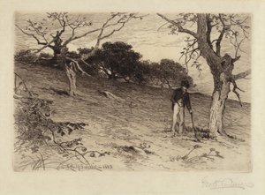 Alter Neuengland-Obstgarten von George Henry Smillie