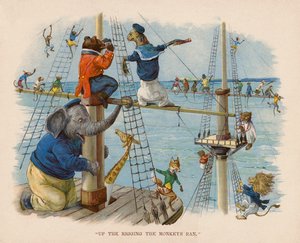Illustration für Die Reise der Tiere zur See