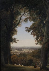 Ferner Blick auf Twickenham, Middlesex