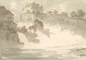 Wasserfälle bei Schaffhausen, 1782