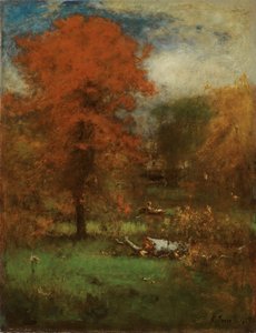 Der Mühlenteich, 1889 von George Inness