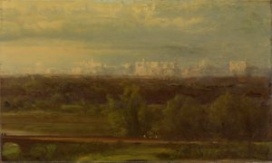 Visionäre Landschaft von George Inness