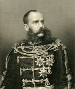 Franz Joseph, Kaiser von Österreich, ca. 1872 von George J Stodart