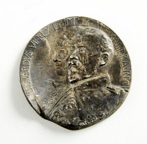 Medaille zur Krönung von Edward VII. und Königin Alexandra von George James Frampton