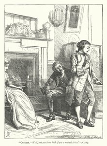Illustration für Der Gutmütige Mann von George John Pinwell