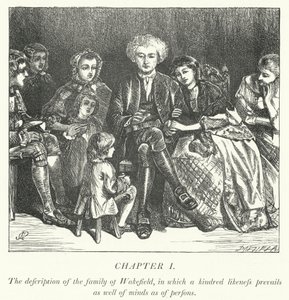 Illustration für Der Pfarrer von Wakefield